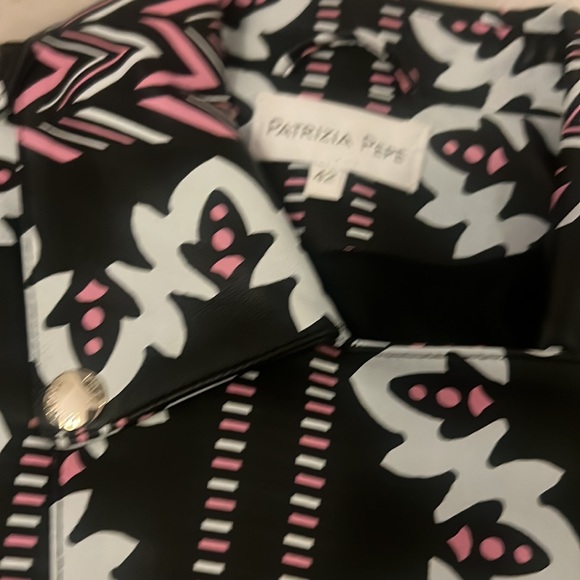 Patrizia peppe leather jacket / size small US - Picture 3 of 11